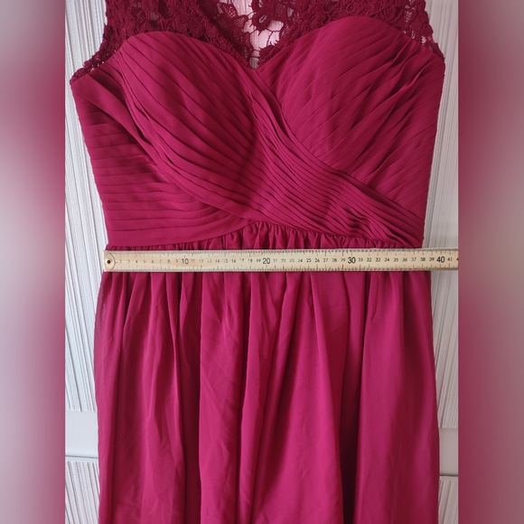 NWT - JJ's House lace Chiffon Short Flowy Sleeveless Dress - Size 10 - Picture 5 of 10